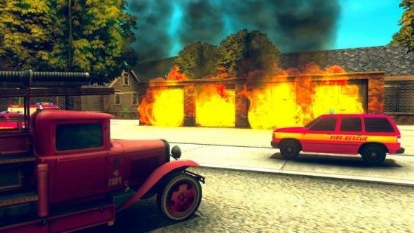 真实消防员模拟器Virtual City Rescue Fire Engine截图22