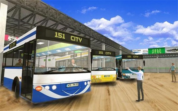 Luxury Tourist City Bus Driver巴士司机城市驾驶截图11