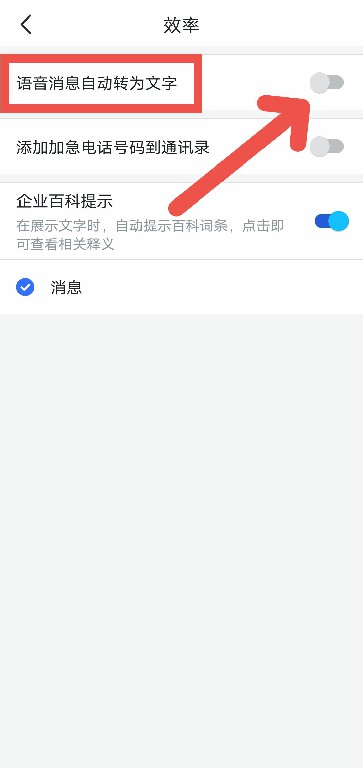 飞书如何开启语音自动转文字